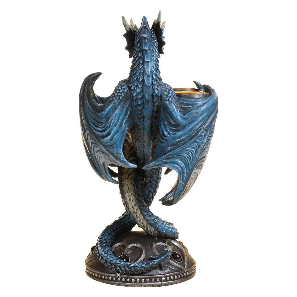 Nemesis Now - Melodiebeeldje, 12 cm, kleur blauw